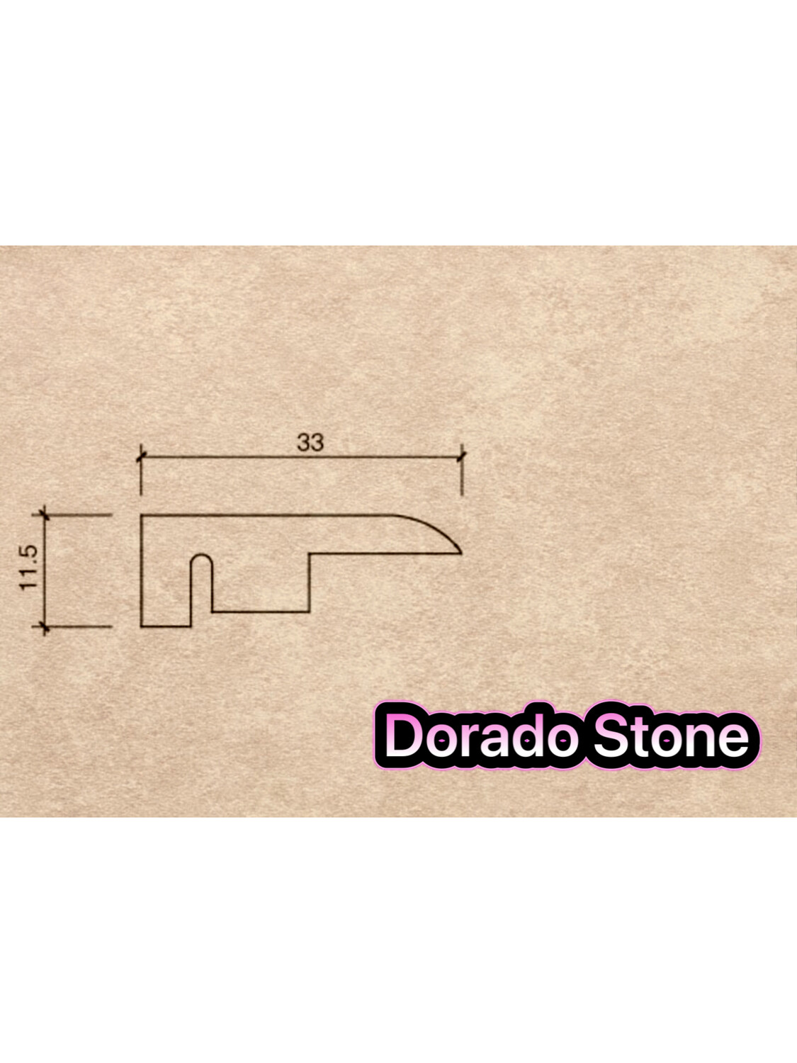 End Profiles 3.0 metre length