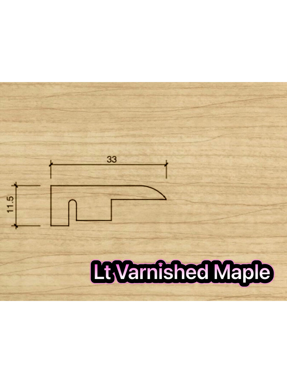 End Profiles 3.0 metre length