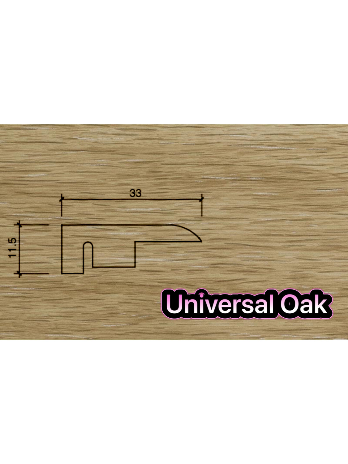 End Profiles 3.0 metre length