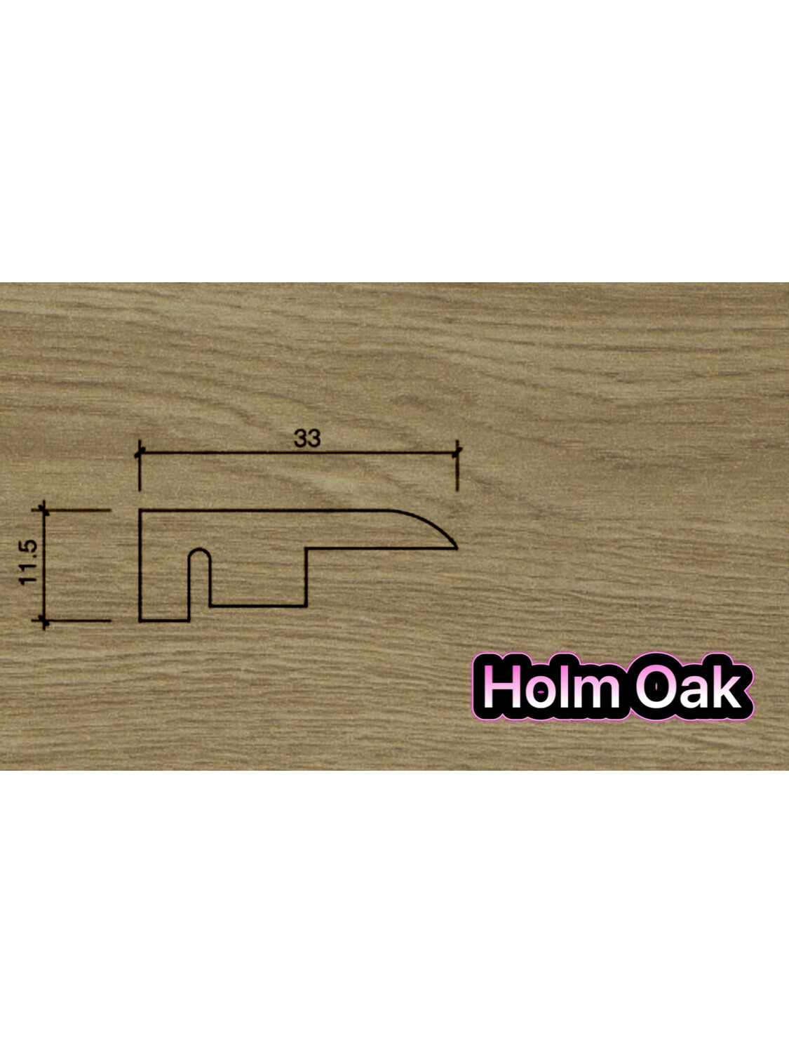 End Profiles 3.0 metre length