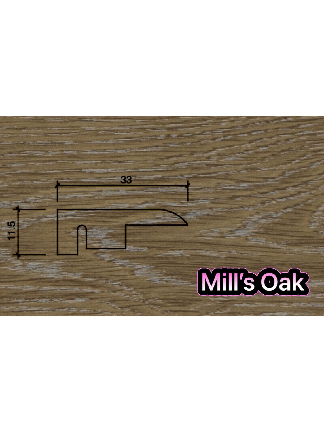 End Profiles 3.0 metre length