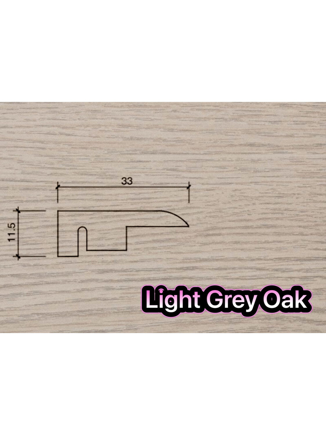 End Profiles 3.0 metre length