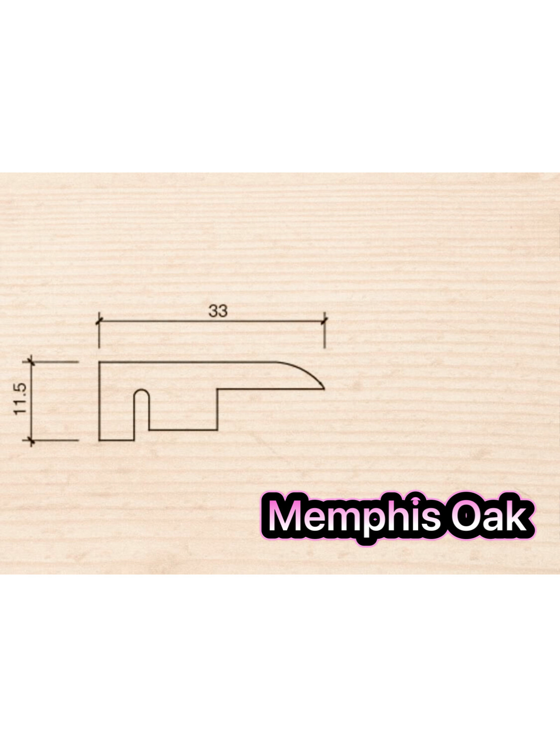 End Profiles 3.0 metre length