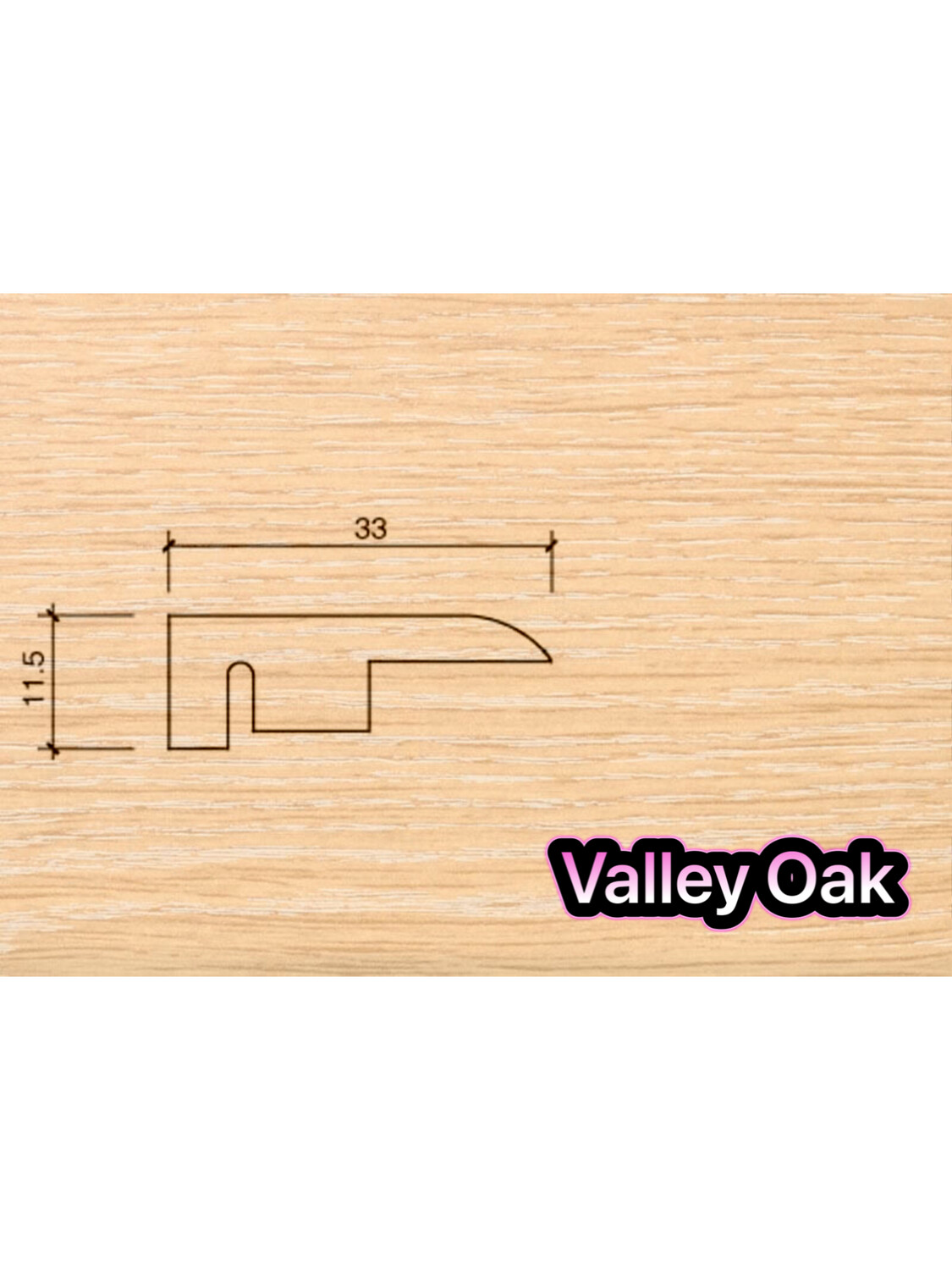 End Profiles 3.0 metre length