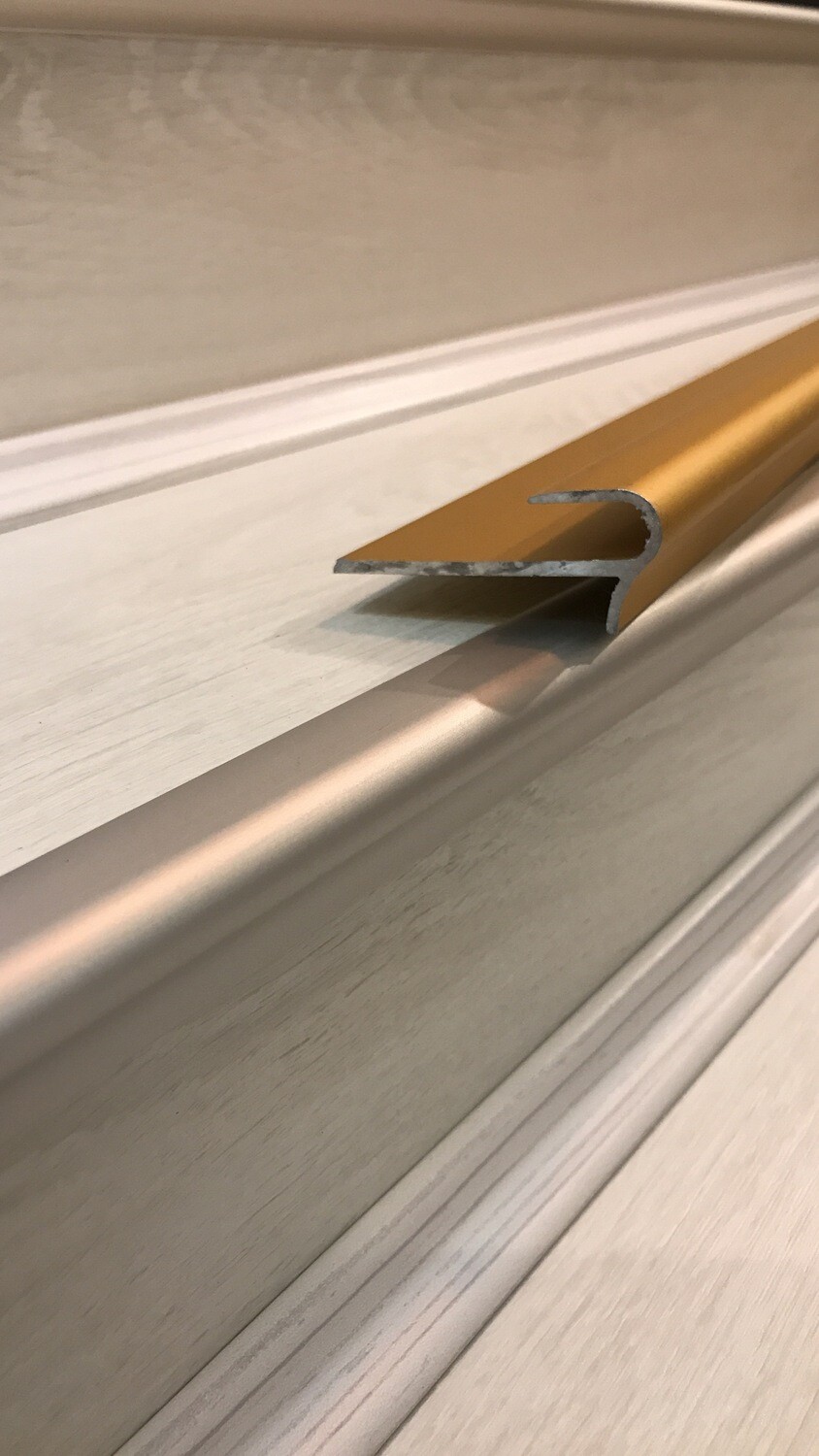 Easy Fit Aluminium Stair Nose 2.7m