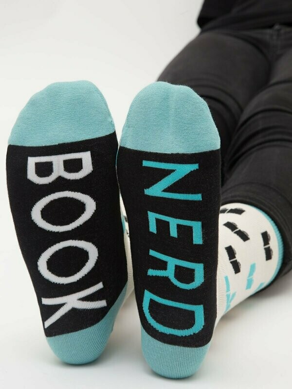 Book Nerd socks
