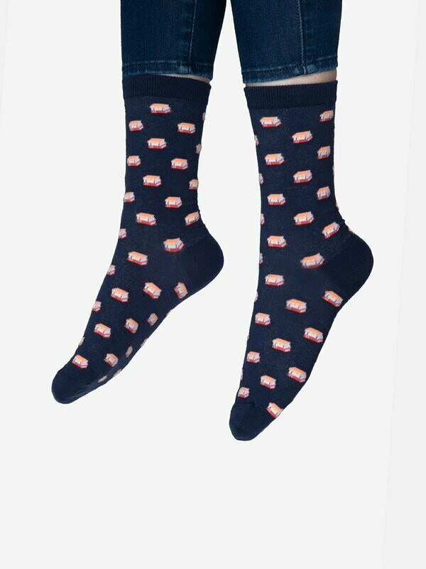 To Be Read Stack socks (small)