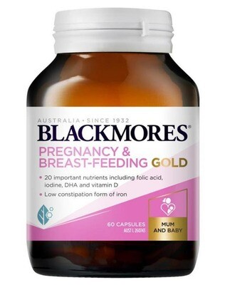 Blackmores Pregnancy and Breastfeeding Gold 60 capsules