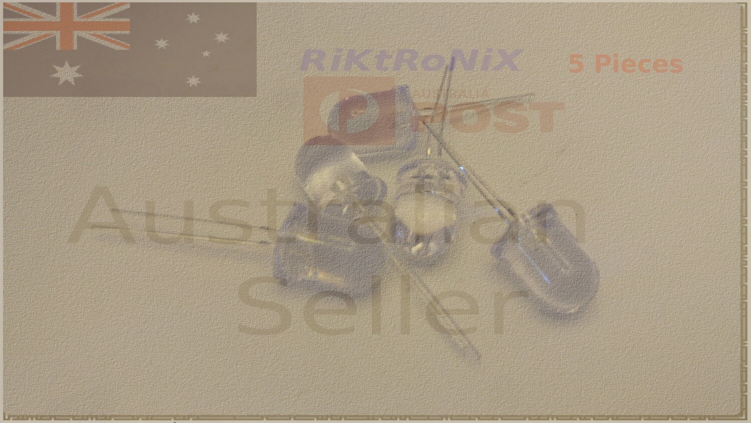 Ultra Bright Clear LED 10mm RED 0.75W 5Pcs