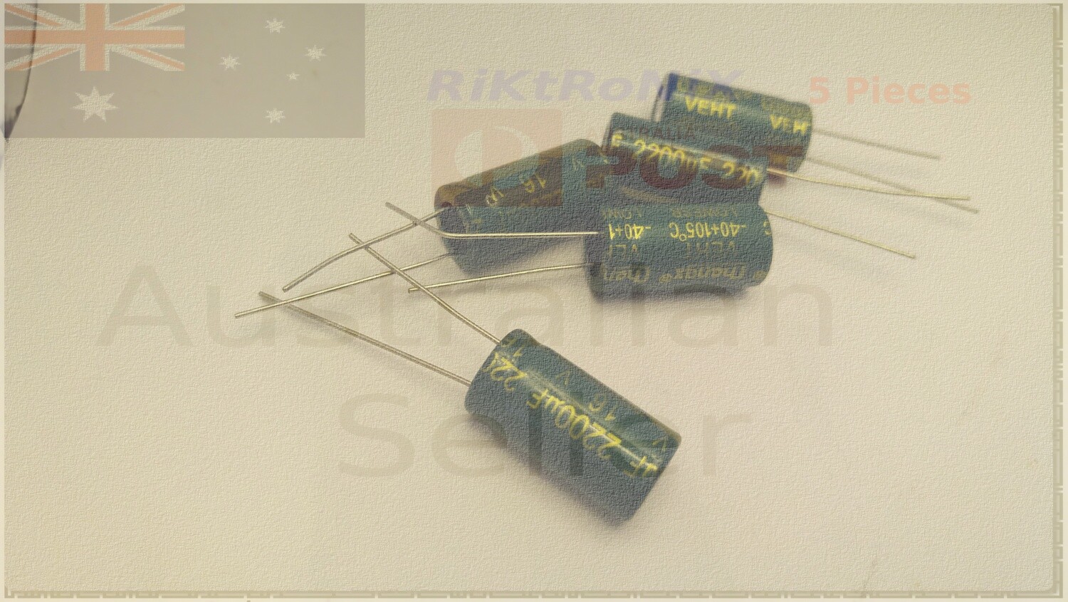 2200uF 16V Motherboard capacitor Low ESR 5Pcs