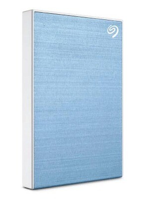 Seagate Portable 1TB Hard Drive - Blue
