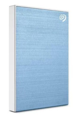 Seagate Portable 2TB Hard Drive - Blue