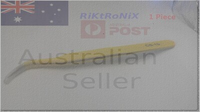 SMD Anti-Static Tweezer Stainless Steel-Yellow-CS-15 1Pc