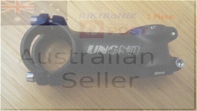 STEM UNON 80mm + - 7 degree 28.6mm steer 31.8mm handlebar 1Pc