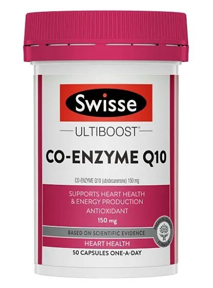 Swisse Co-enzyme Q10 150mg 50capsules