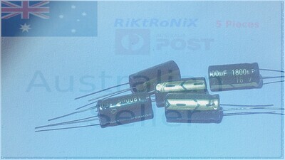 1800uF 16V Low ESR Motherboard Capacitors 5pcs