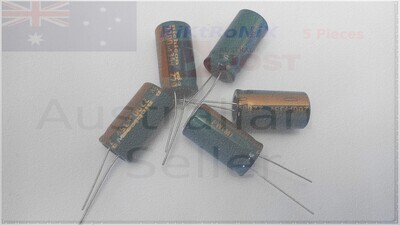 Capacitor 2200uF 35V Nichicon Green 105 5Pcs