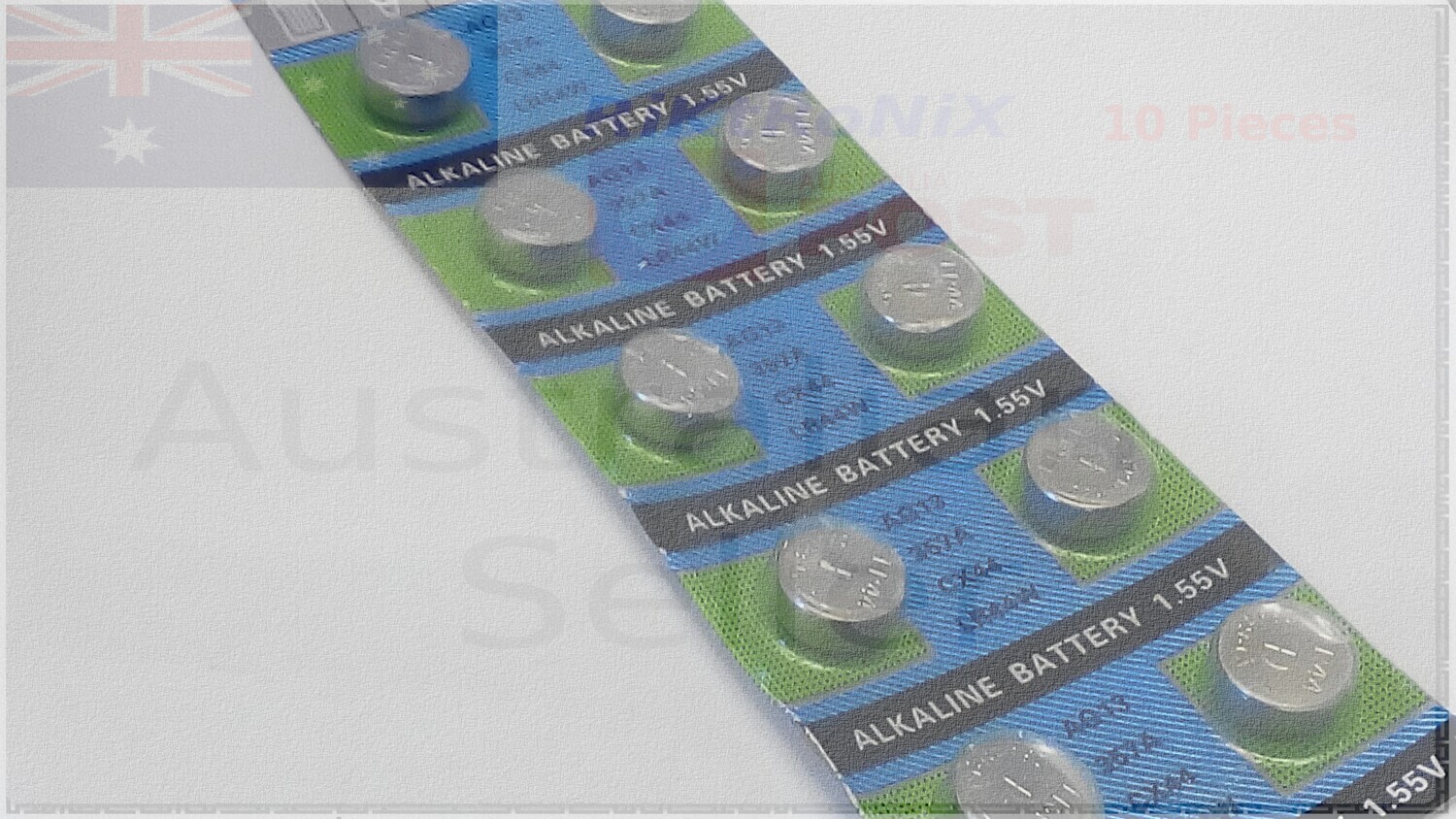 Battery 1.55V LR44W AG13 CX44 357A 10Pcs