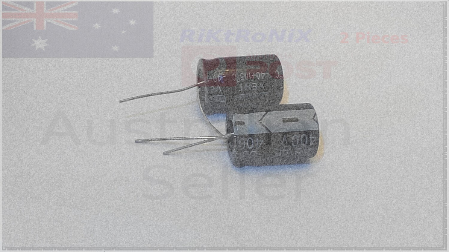 High Voltage Capacitor 68uF 400V 2Pcs
