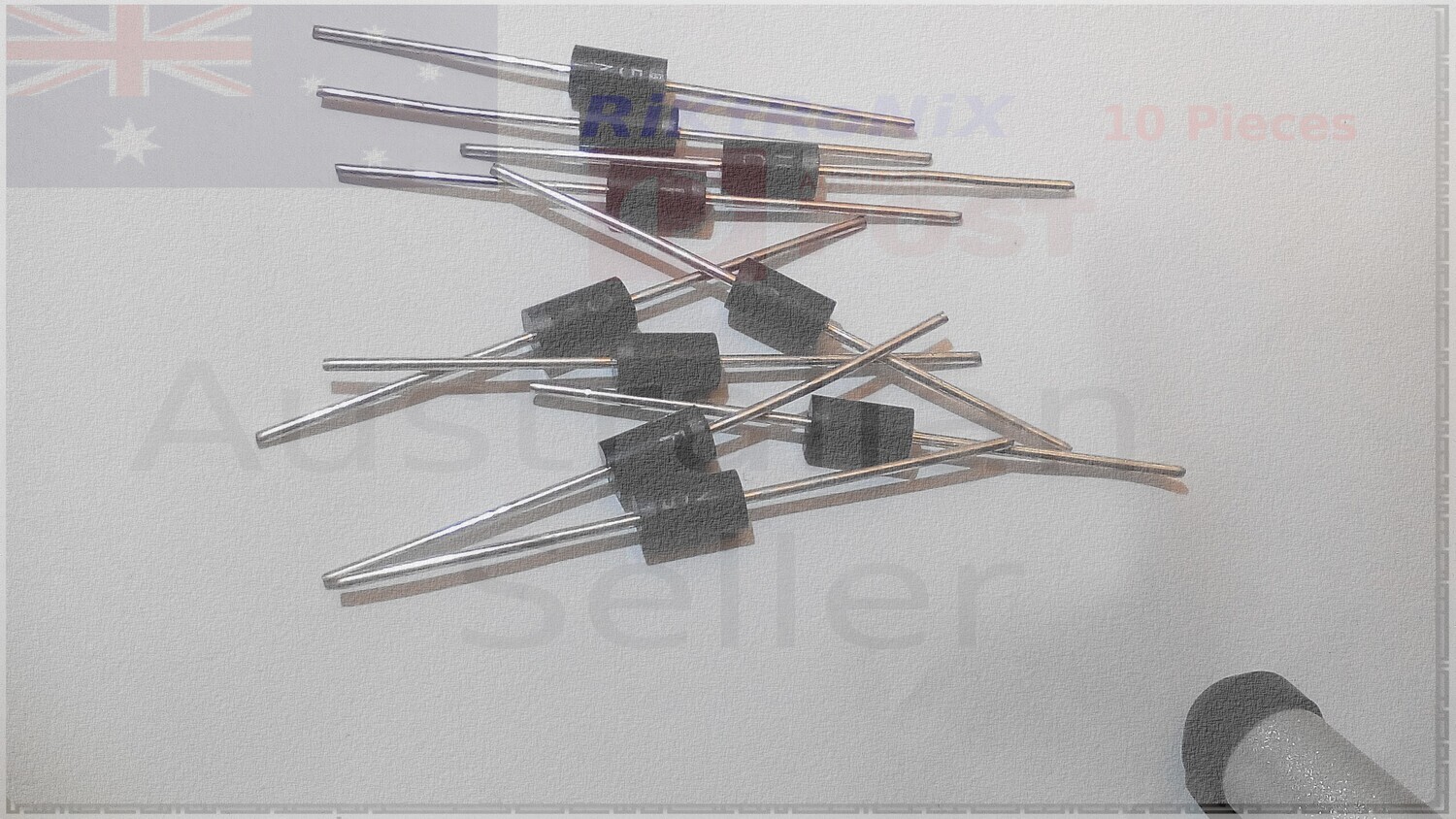 SR-5100 Diode Schottky Barrier Rectifier 100V 5A DO-27  10Pcs