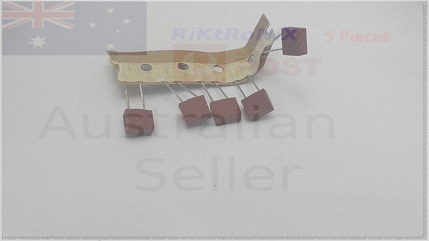 Red Fuse DIP PCB Mount 3.15A 5Pcs
