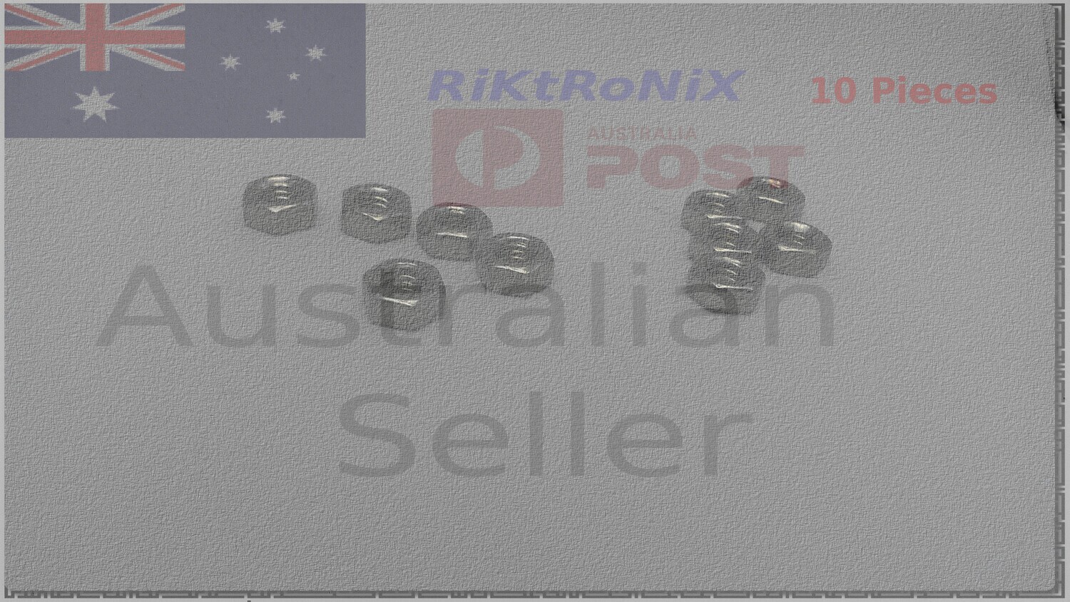M4 Stainless Steel Nut 10Pcs