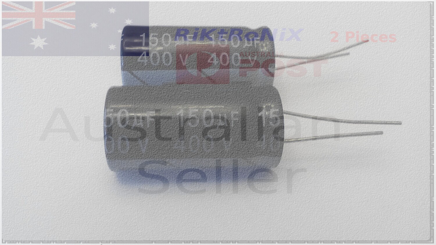 High Voltage Capacitor 150uF 400V 2Pcs