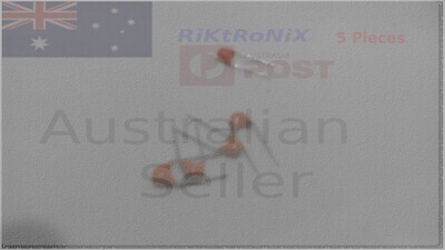 Ceramic Yellow Capacitor 220 nF 5Pcs