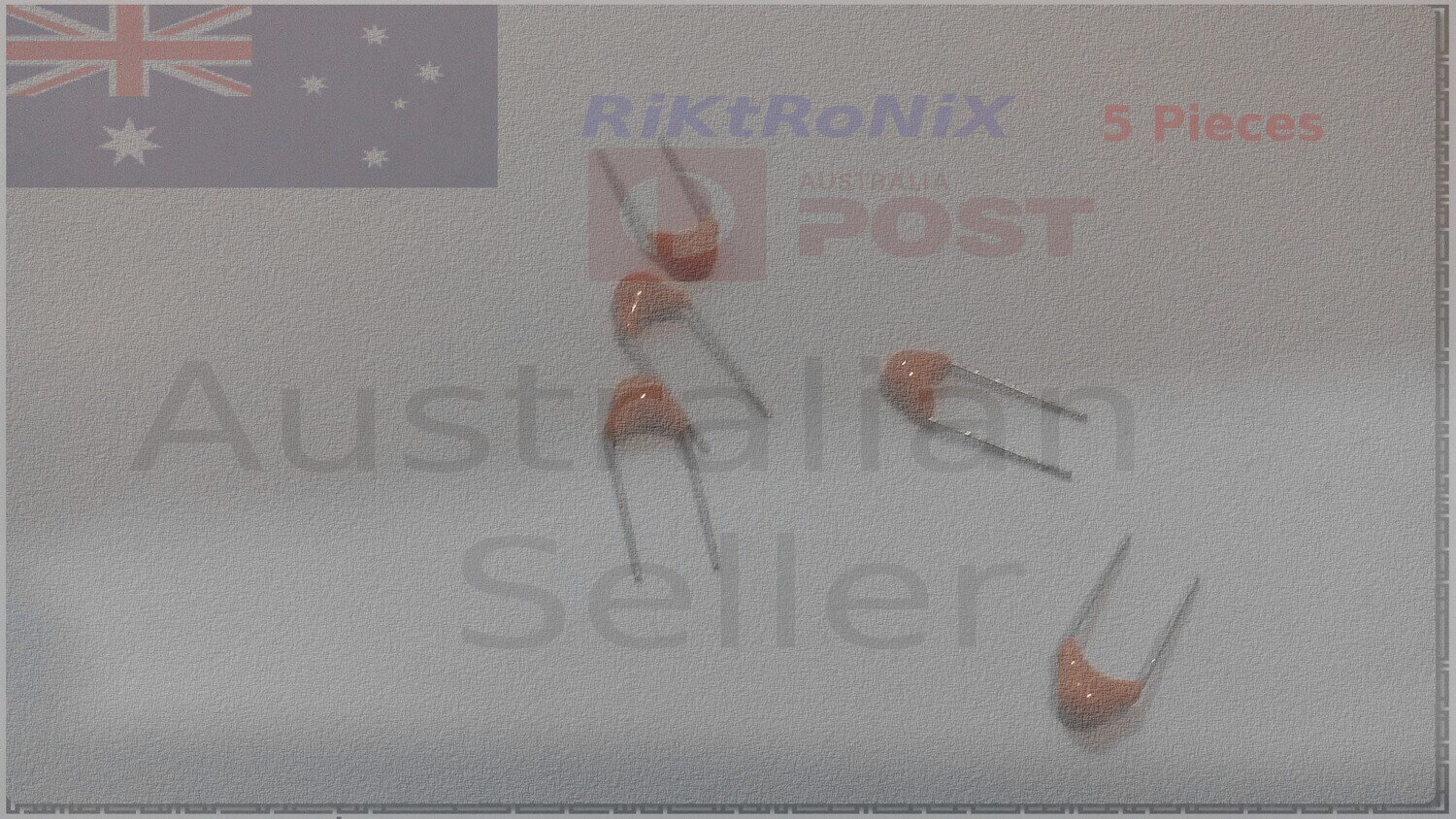 Ceramic Yellow Capacitor 47 nF 5Pcs
