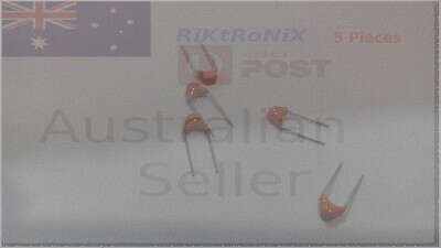 Ceramic Yellow Capacitor 47 nF 5Pcs