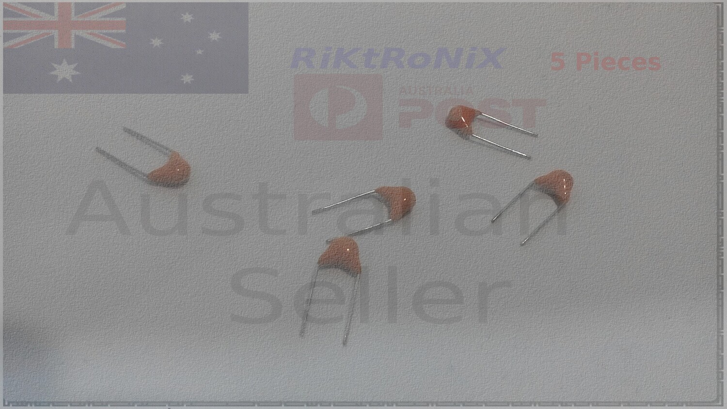 Ceramic Yellow Capacitor 20 pF 5Pcs