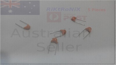Ceramic Yellow Capacitor 20 pF 5Pcs