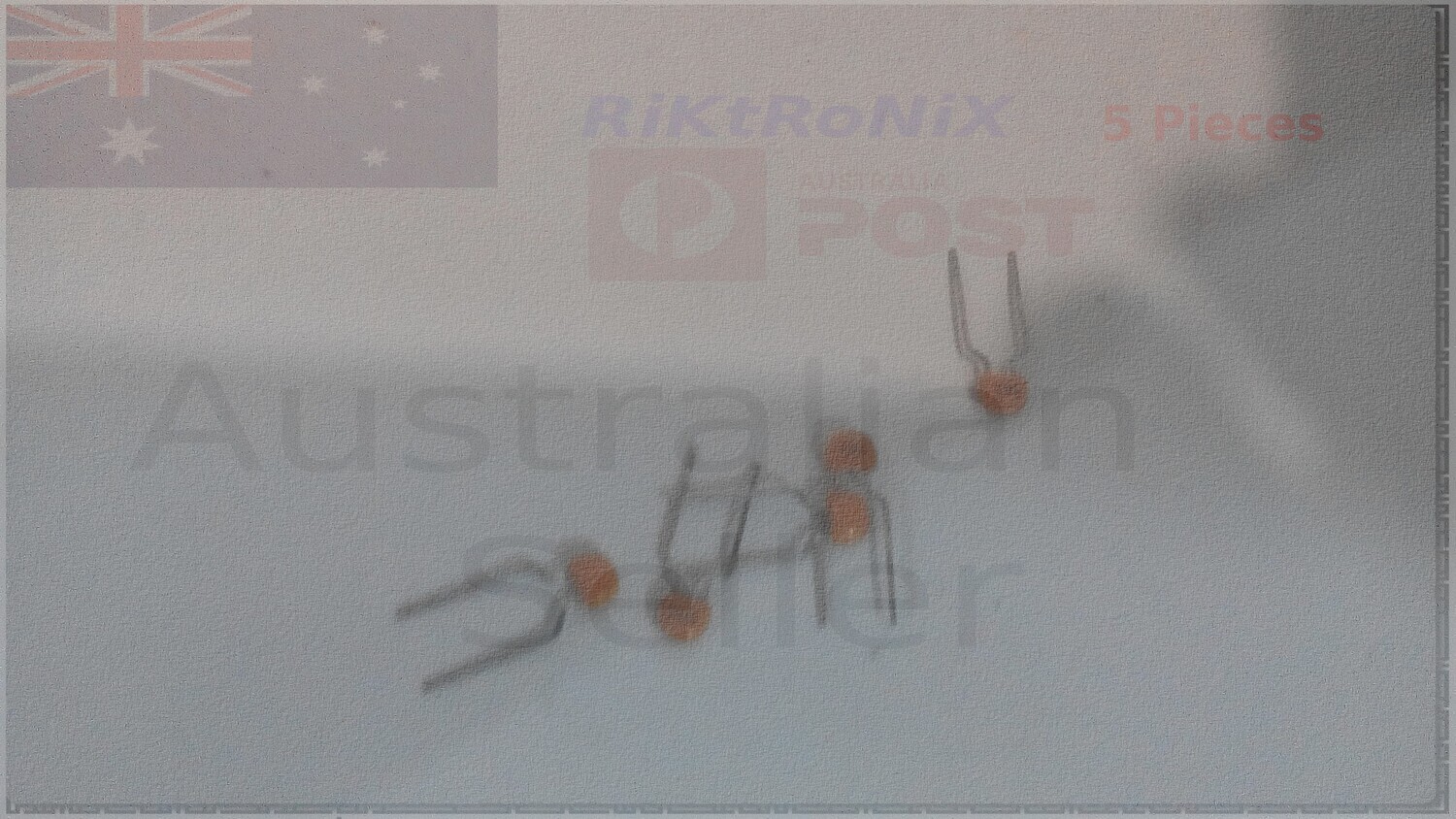 Ceramic Yellow Capacitor 100 pF 5Pcs