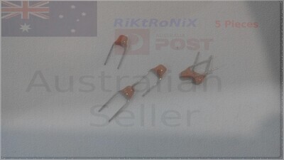 Ceramic Yellow Capacitor 470 nF 5Pcs