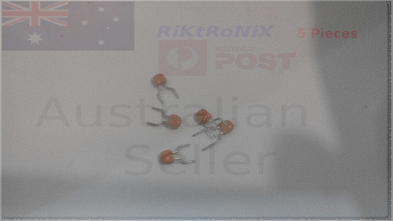 Ceramic Yellow Capacitor 2n2  5Pcs