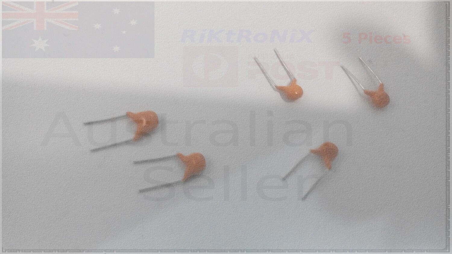Ceramic Yellow Capacitor 1 uF 5Pcs