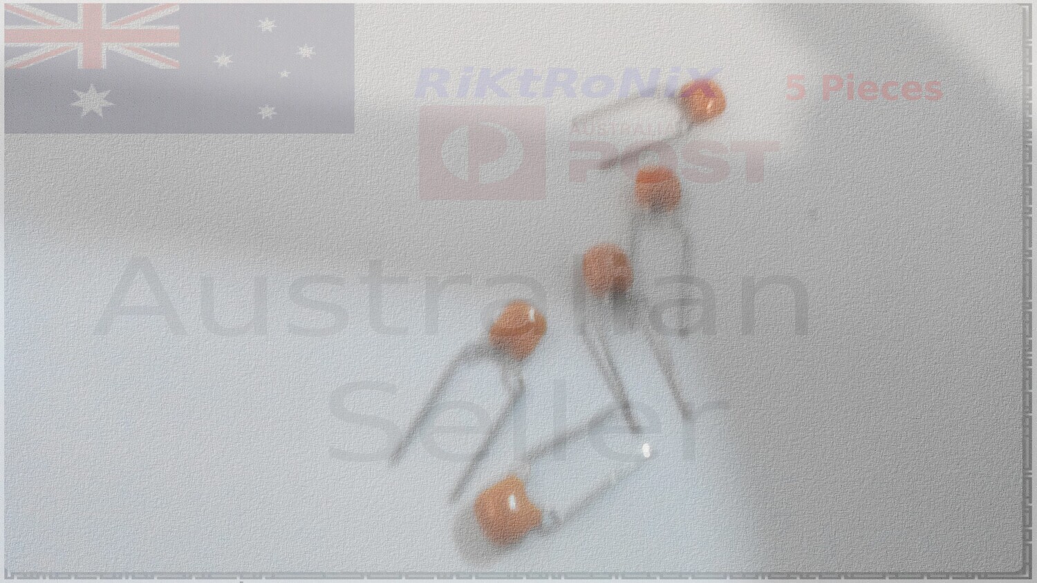 Ceramic Yellow Capacitor 33 nF 5Pcs