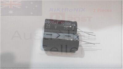 Capacitor 10000uF 25V 2Pcs V2