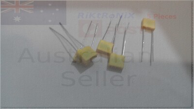Safety-Correction Capacitor Yellow 100 nF 5Pcs