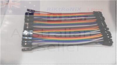 Dupont FEMALE TO FEMALE JUMPER WIRE 10cm 1Pc