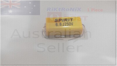 Capacitor 6.8uF 250V-Crossover-Tweeter-Non Polar 1Pc