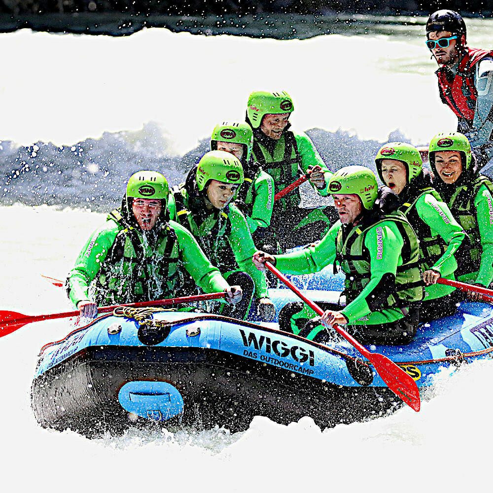 Voucher for our rafting tours in Tyrol and Bavaria