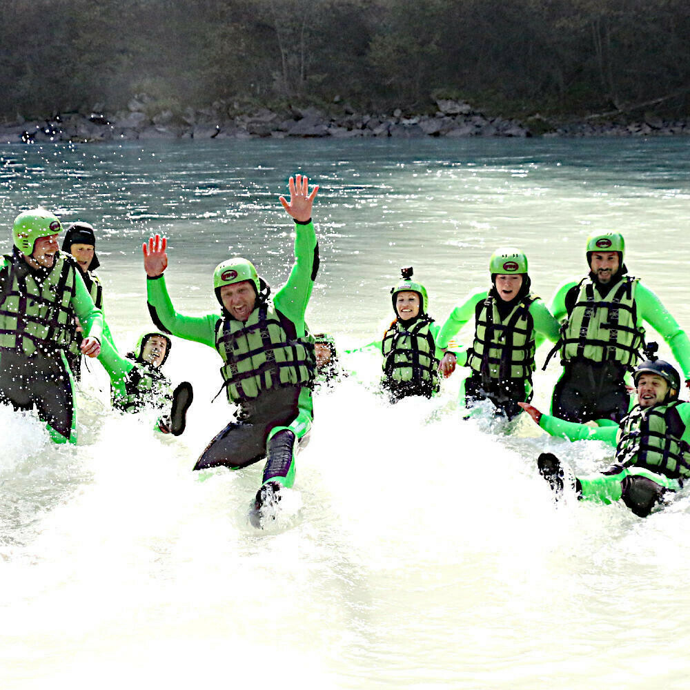 Rafting Wochenende Tirol: Raftingtour Imster Schlucht + Ötztaler Ache + Übernachtung