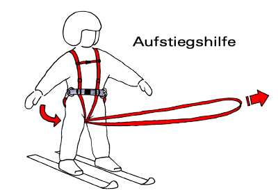 Skitrainer Easy Turn - Führungsleine