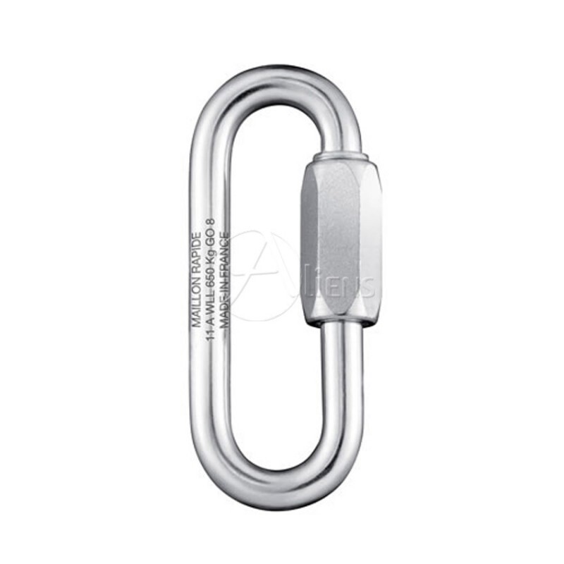 Schraubkettenglied / Maillon Rapide Oval GO (lang, verzinkt) K82008ZGO
