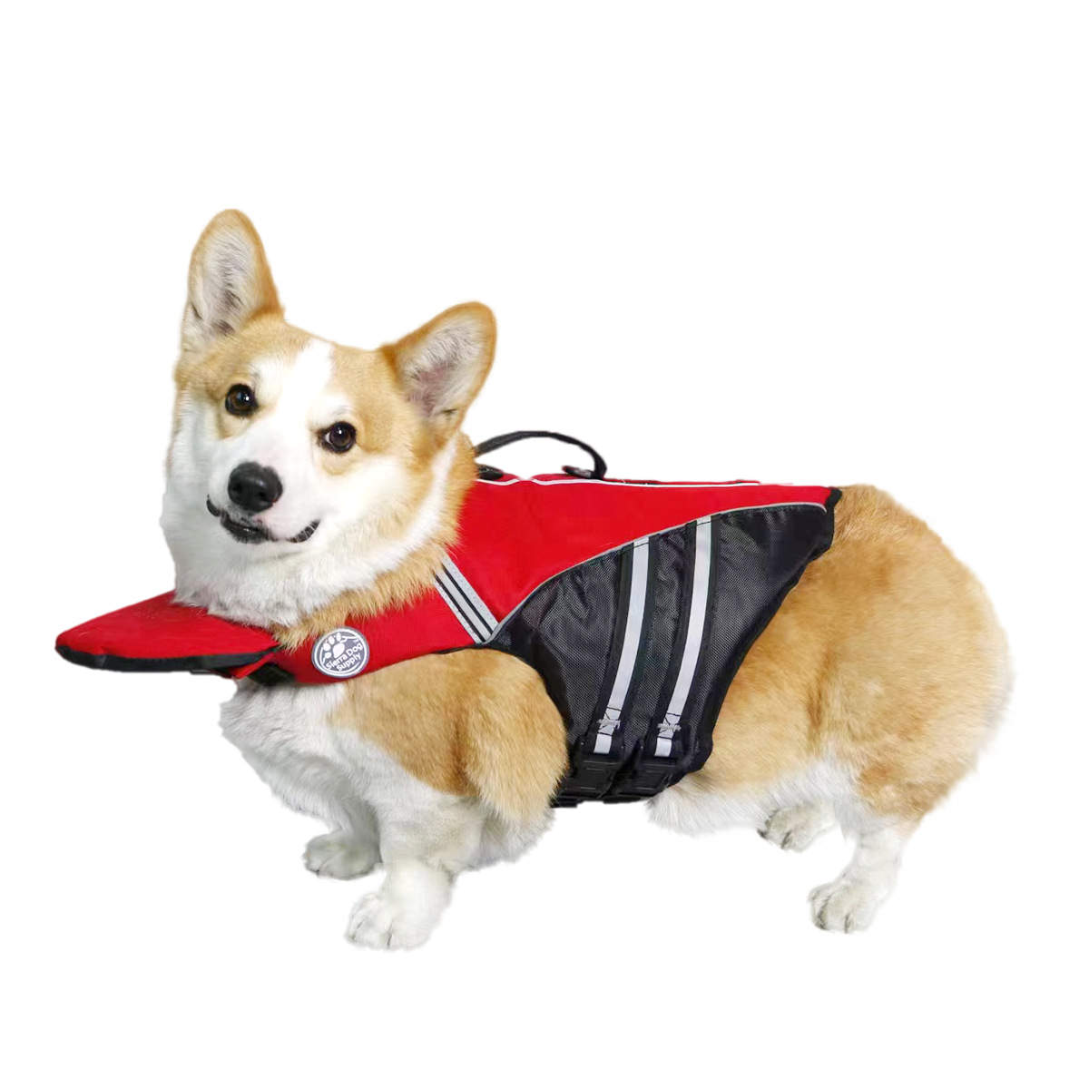 Pet Life Vest Dog Outdoor Sportswear Dog Golden Hair Swimming Supplies New SD02271514441224
