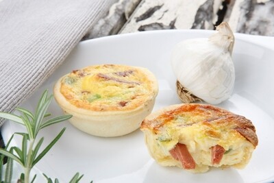 Traditional Quiche Lorraine with Leek 55g - 25 Pack