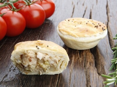 Chicken & Leek Pie 55g - 25 Pack