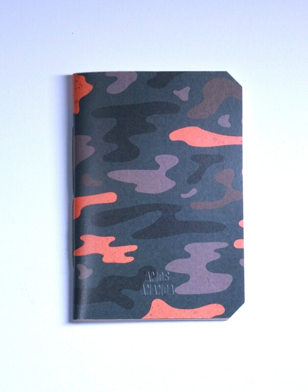 GREEN CAMO NOTE BOOK