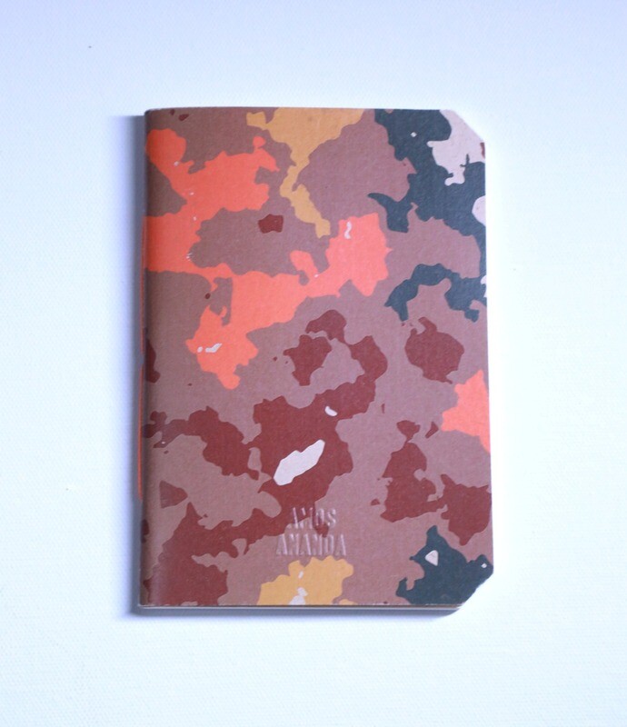 BROWN CAMO NOTE BOOK